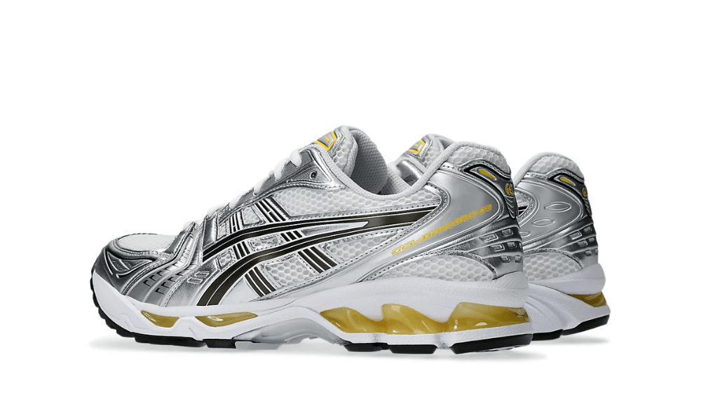 As*ic*s gel-kayano 14 white tai chi yellow