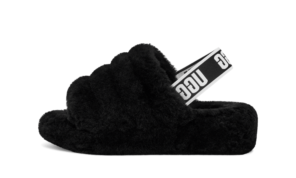 UGG Fluff Yeah Slide Black (Women''s)