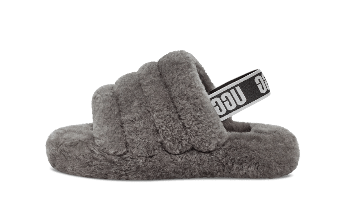 UGG Fluff Yeah Slide Charcoal (Women''s)