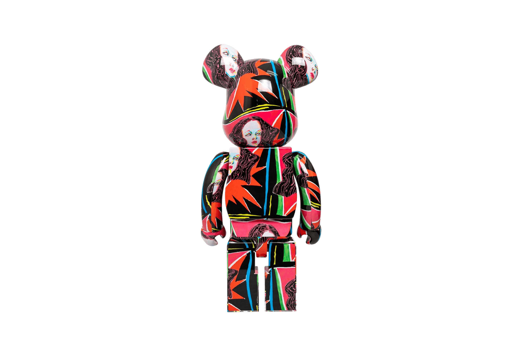 1000% Bearbrick - Saiko otake Goddess (Red)