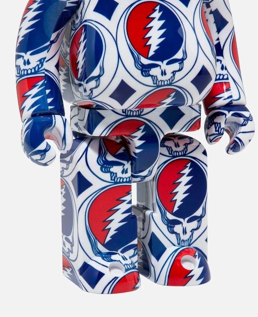 400% & 100% bearbrick set - grateful dead (steal your F**e)