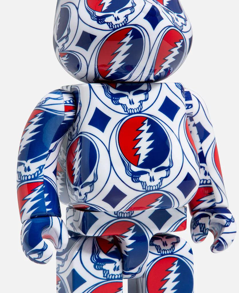 400% & 100% bearbrick set - grateful dead (steal your F**e)