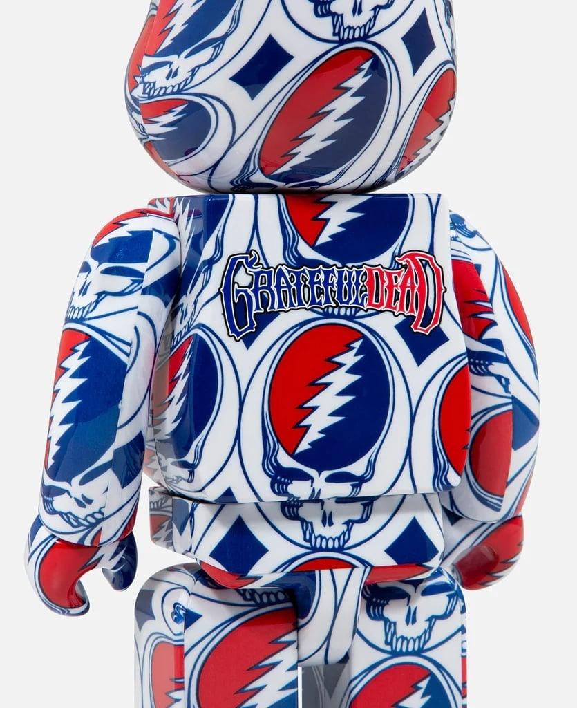400% & 100% bearbrick set - grateful dead (steal your F**e)