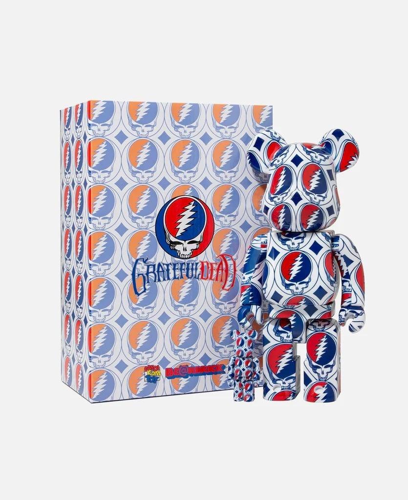 400% & 100% bearbrick set - grateful dead (steal your F**e)