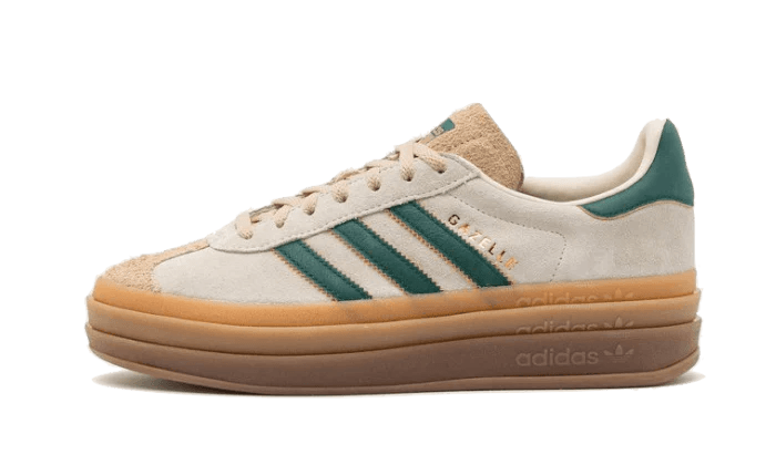 Ad*s gazelle bold magic collegiate green beige (w)