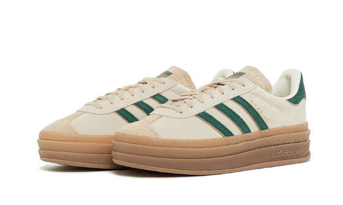Ad*s gazelle bold magic collegiate green beige (w)