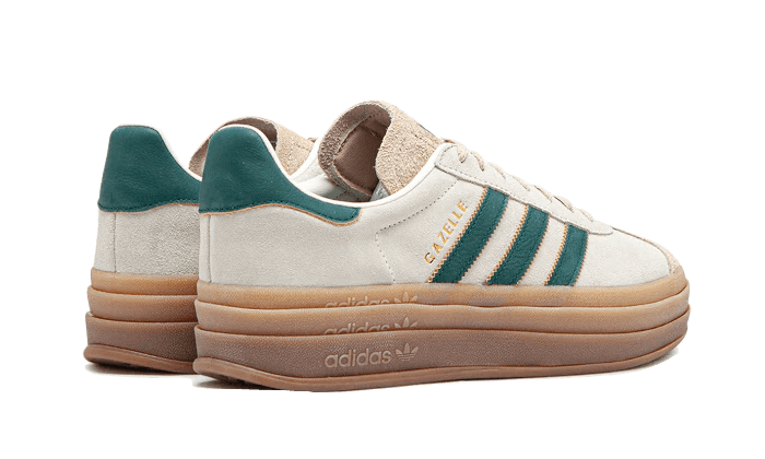 Ad*s gazelle bold magic collegiate green beige (w)