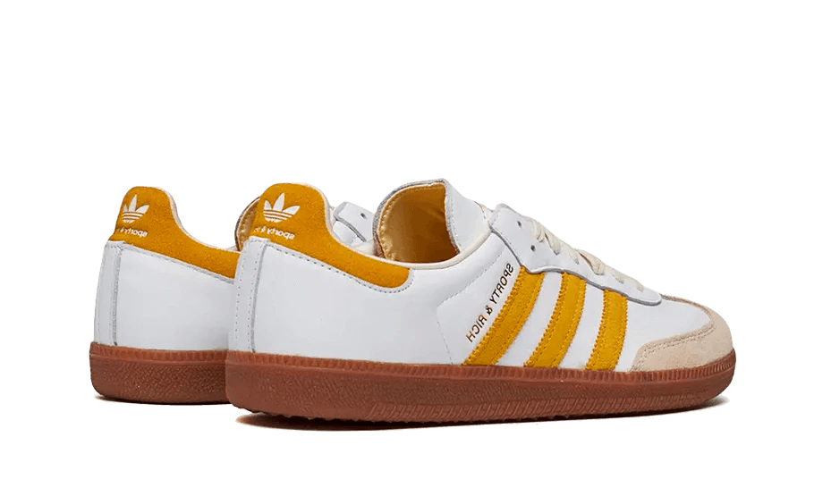 Ad*s samba sporty & rich white bold gold