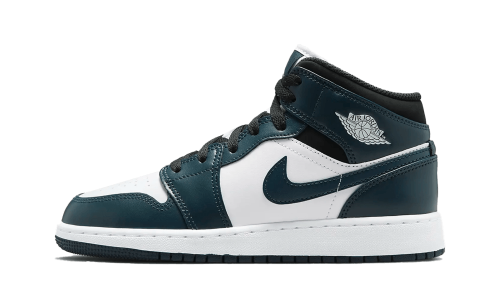 Jordan 1 Mid ''Dark Teal'' GS