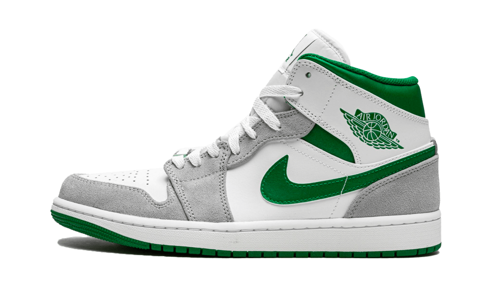 Jordan 1 Mid ''Grey Green''