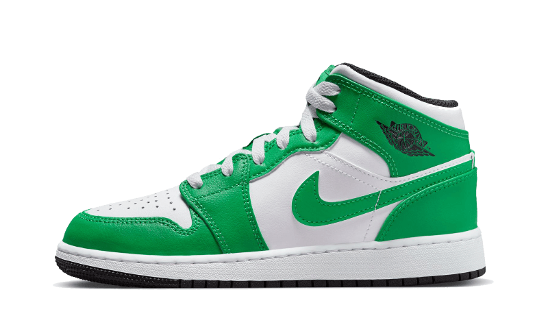 Jordan 1 Mid GS ''Lucky Green''