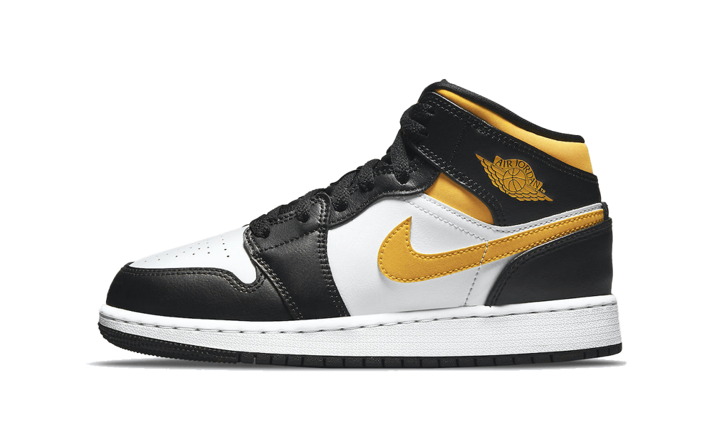 Jordan 1 Mid ''White Pollen Black''