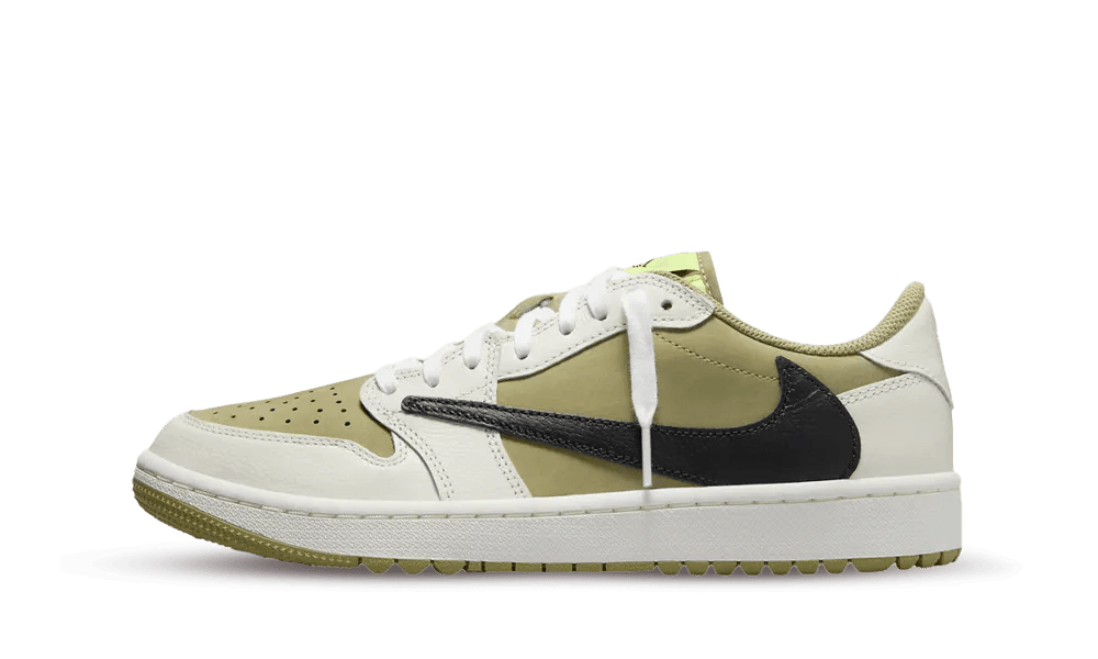 Jordan 1 Retro Low Golf Travis Scott Neutral Olive