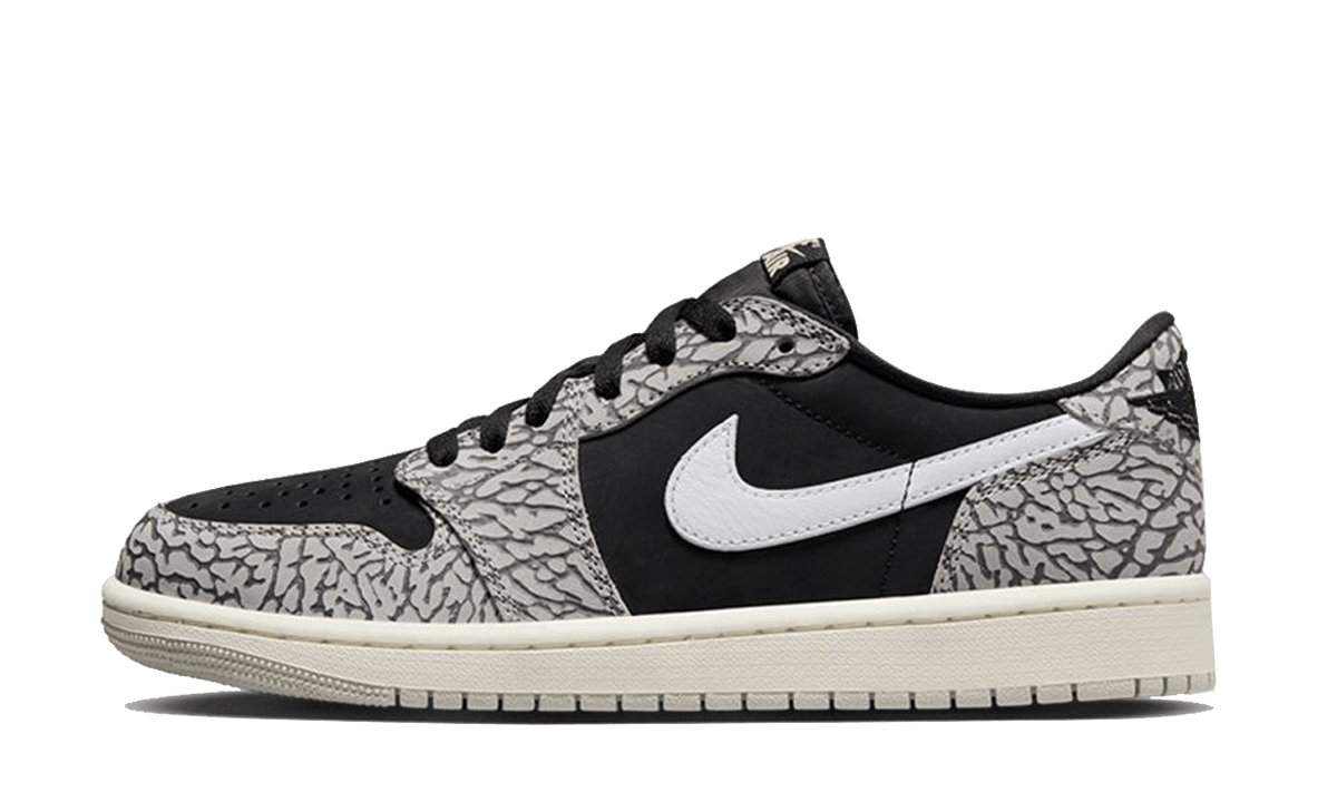 Jordan 1 Retro Low ''OG Black Cement''