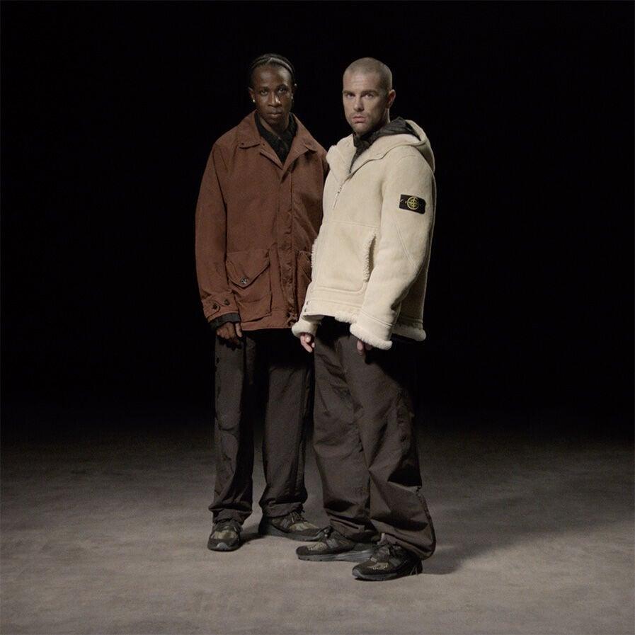 New Balance 991v2 MiUK Stone Island Black