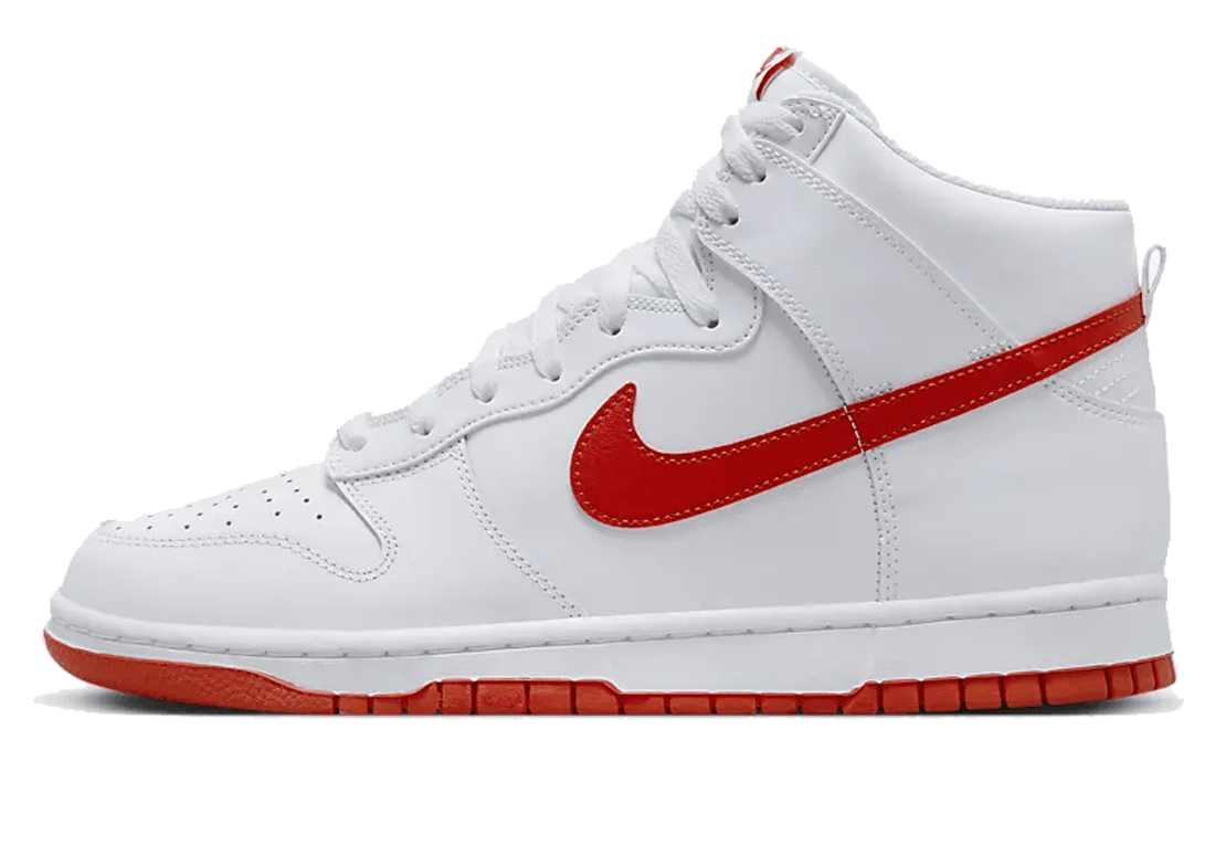 Nike Dunk High ''White Picante Red''